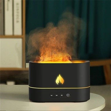 Diffuseur de méduses de flamme de simulation